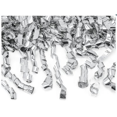 Shooting confetti - Silver streamers (60cm) - tuksem.jpg