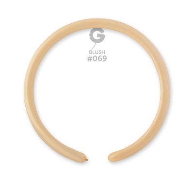 Modeling balloons small (140cm:3cm) #069 body (100pcs/pack)