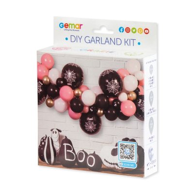 Balloon Girlanda Hallooween pinkofflineoffline - diy-garland-kit-pink-hallooween2.jpg