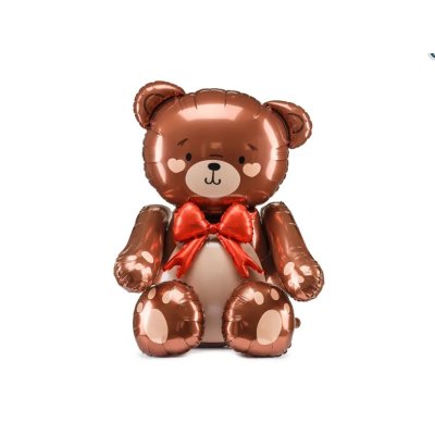 Teddy bear self -sitting 59 x 88cm - foil balloon