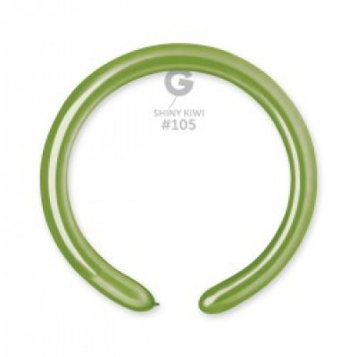 Modeling balloon #105 SHINY kiwi (100 pcs/pack)