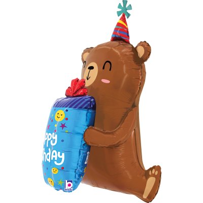Teddy bear hb gift 34 \ - 25360-birthday-smiley-gift-bear-quarter2-b.jpg