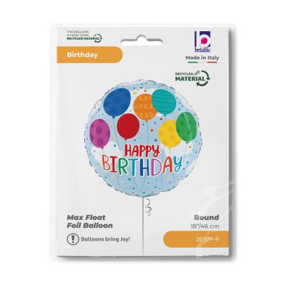 HB circle with balloons 18"/46cm foil balloons - 26197p-p-b.jpg