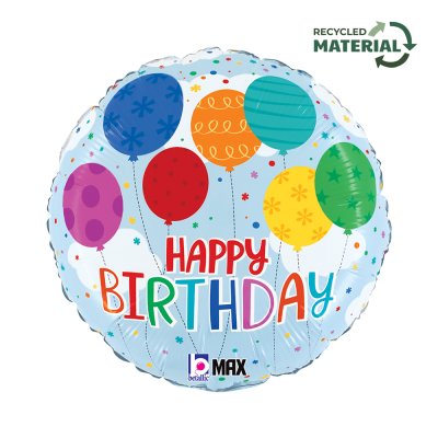 Circle - balloons colored HB 18 \