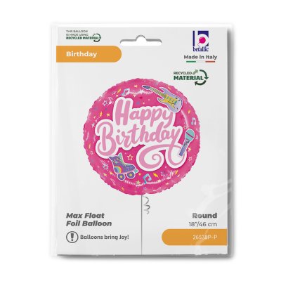 Circle HB Musical 18"/46cm foil balloon - 26538p-p-b.jpg