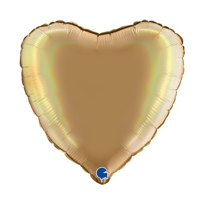 Heart platinum champagne rainbow 18 \