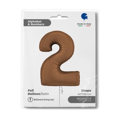 Numbers Chocolate 2 Satin (102cm, 40 \ - 400200sct-p-b.jpg