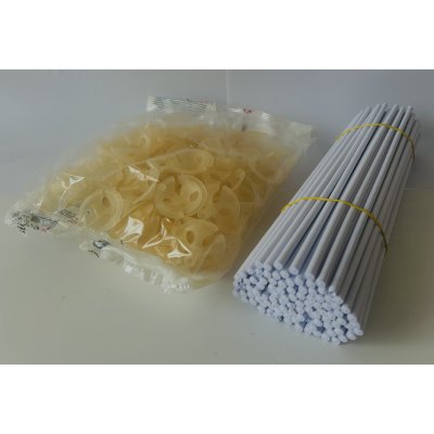 EKO rod for balloons filled with air white (100 pcs in package) - eco.jpg