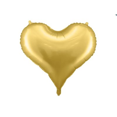 Heart gold 75x64,5cm - foil balloon
