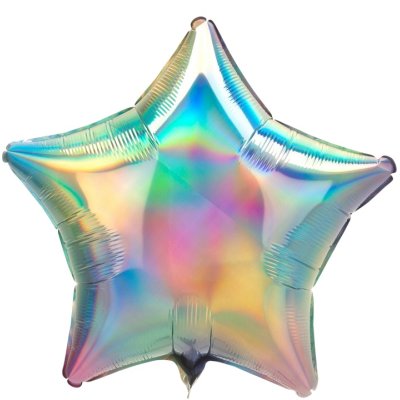 Star - pearl gloss 48cm - foil balloon