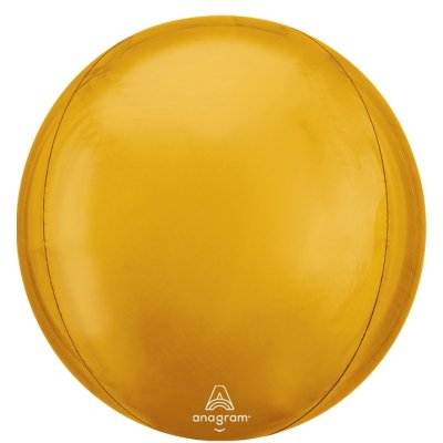 3d golden gold 53cm - foil balloon