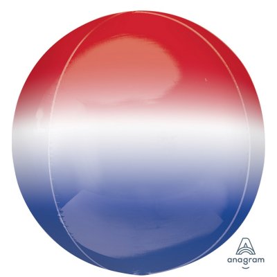 Balls - ombré tricolora 38x40cm - foil balloon