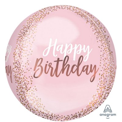 Balls - pink HB 38x40cm - foil balloon