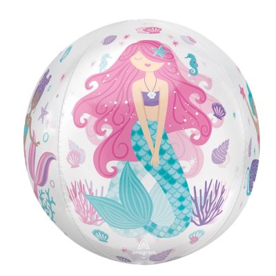 Balls - mermaid 38x40cm - foil balloon