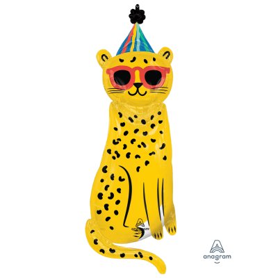 Leopard Party 114cm - Foil Balloon