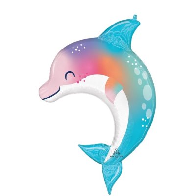 Dolphin 83cm - foil balloon