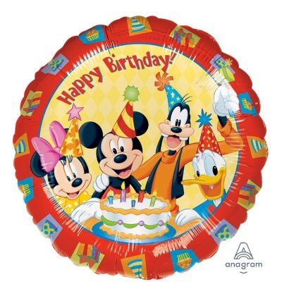 Circle - Mickey \u0026 Friends Hb 46 cm - Foil Balloon