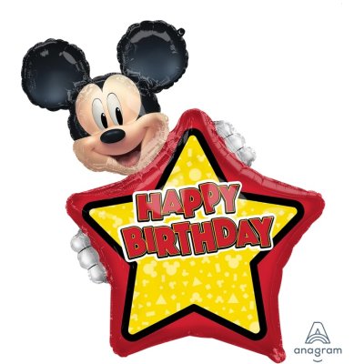 Star - Mickey Mouse 63x76cm - Foil Balloon
