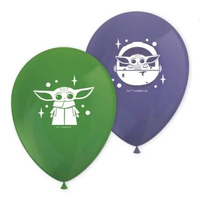 Star Wars Mandalorian Disney - 8pcs latex balloons 11 \