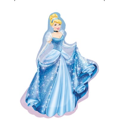 Cinderella 71 x 84cm - a foil balloon