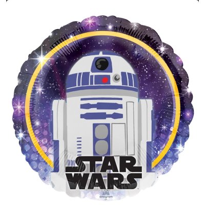 Circle - Star Wars Galaxy R2 -D2 43cm - Foil Balloon