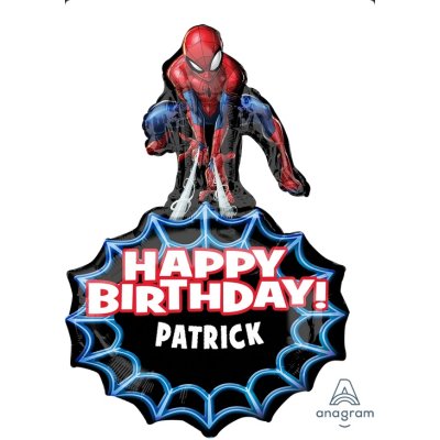 Spiderman Hb cobweb 58x86cm - foil balloon