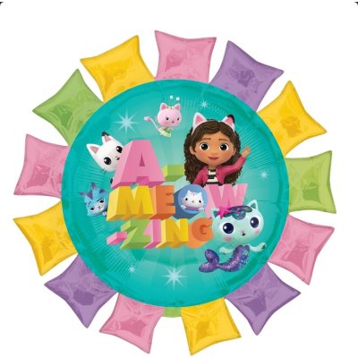 Circle Sun - Gabin's Magic House 68cm - Foil Balloon