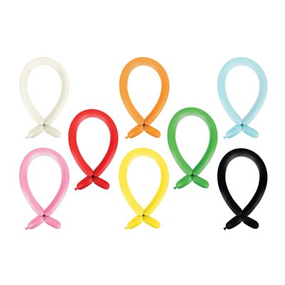 Balloon modeling 260m - classic mix (100pcs/pack)