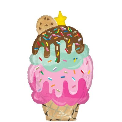 Kopečková ice cream 48x76cm - foil balloon