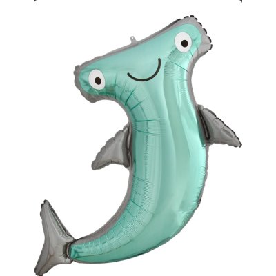 Shark hammer 104x71cm - foil balloon