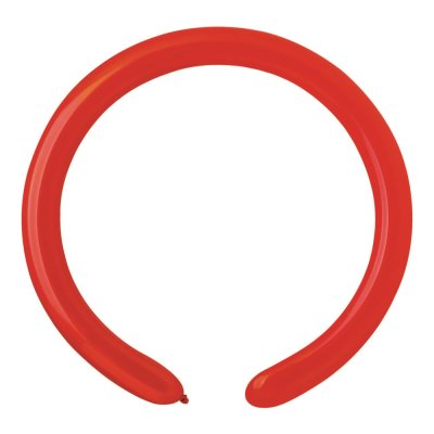 Balloons modeling small (140cm: 3cm) #045 red (100pcs/pack)