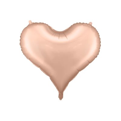 Heart RoseGold 75x64,5cm - foil balloon