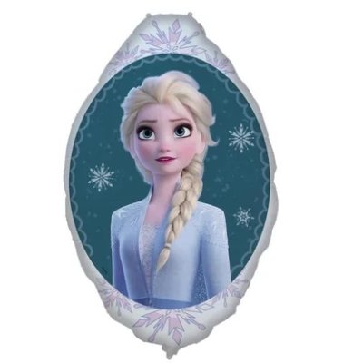 Elsa 90x68cm foil balloon