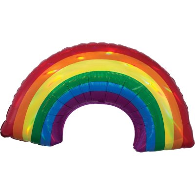Rainbow - multicolored 86cm - foil balloon