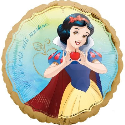 Circle - Snow White 43cm - Foil Balloon