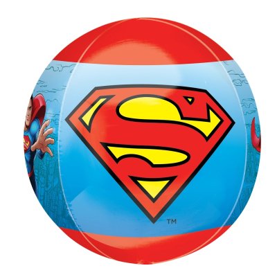Balls - Superman 38x40cm - foil balloon - 48523-Superman-Side-3.jpg