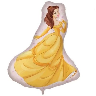 Princess Bella 97x80,5cm Foil Balloon