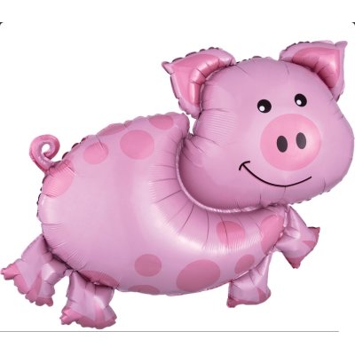 Pig 89x64cm - a foil balloon