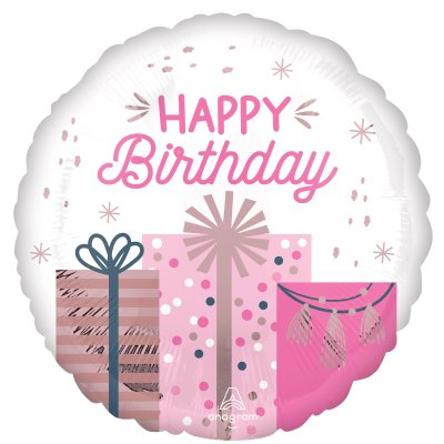 Circle - gifts HB 43cm - foil balloon