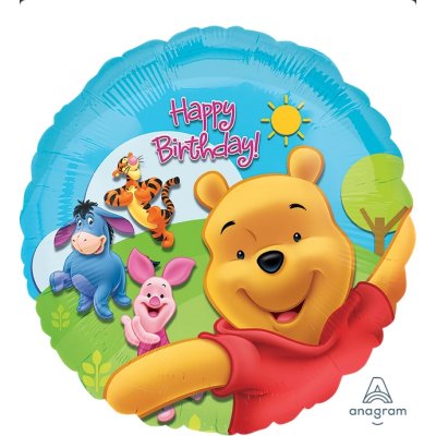 Circle - Teddy Bear Hb 43cm - Foil Balloon