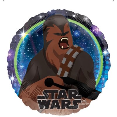 Circle - Star Wars Galaxy Chewbacca 43cm - Foil Balloon