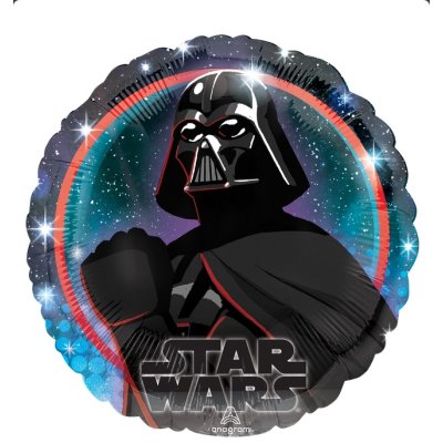 Circle - Star Wars Galaxy Darth Vader 43cm - Foil Balloon