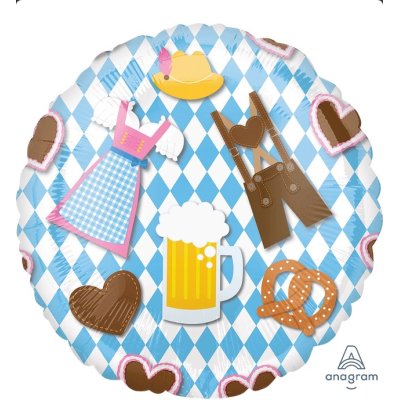 Circle - Beer Festival 43cm - foil balloon