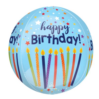 Balls - Happy Birthday 38x40cm - foil balloon