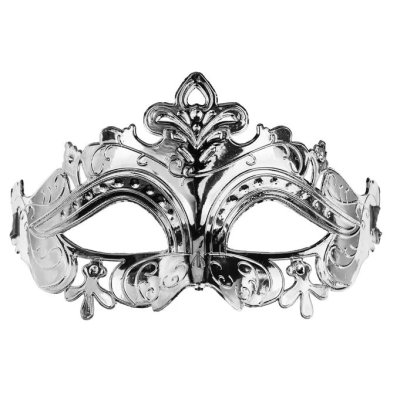Masks masquerade, silver