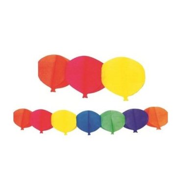 Garland of paper balloons 400x12cm