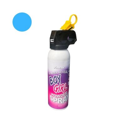 BLUE POWDER in spray - gender revealed