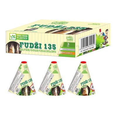FUDEI FOUNTAINS 135 - 3 pcs - GREEN LINE 18/3