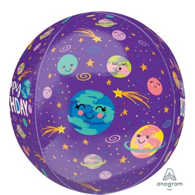 Sphere - Galaxy HB 38x40cm - foil balloon