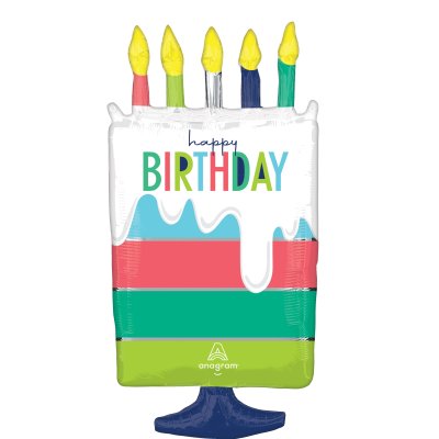 Cake HB 38x76cm - foil balloon